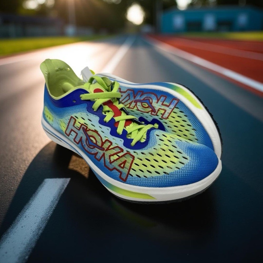 Hoka Cielo Flyx Track Spikes Racing Shoes PEBA Foam Women 7.5, Men 6 NWOB